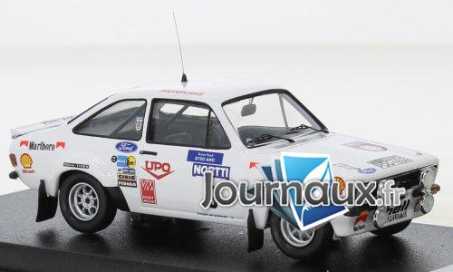 Journaux Fr Ford Escort Mk II RS 1800 No 9 Rallye WM 1000