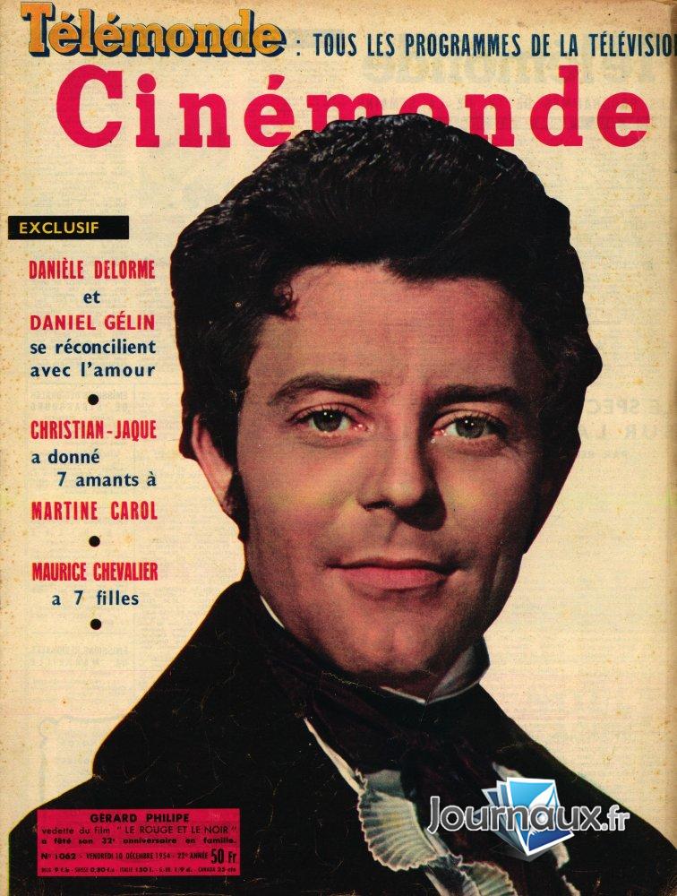 Ciné Monde du 10 12 1954