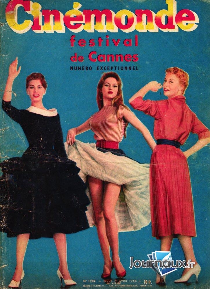 Ciné Monde du 19-04-1956 Cannes 