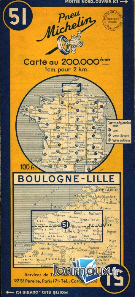 Boulogne Lille Année 1951