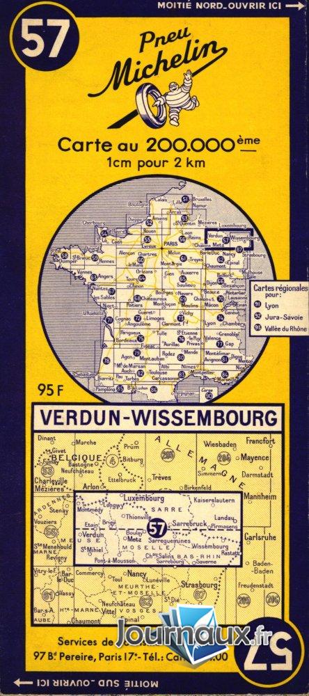Verdun Wissembourg Année 1955
