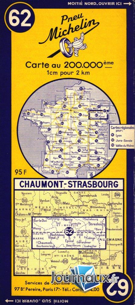 Chaumont Strasbourg Année 1954 
