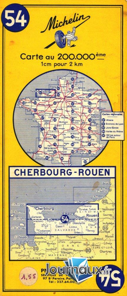 Cherbourg - Rouen année 1965 n° 54 2026-09-22