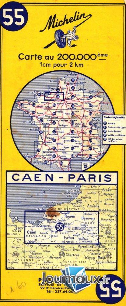 Caen - Paris année 1968 n° 55 2026-09-22
