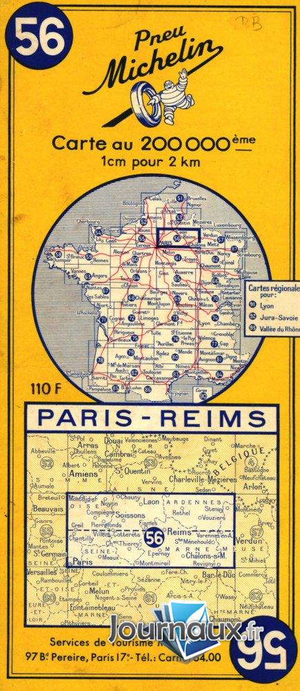 Paris - Reims année 1958 n° 56 2026-09-22