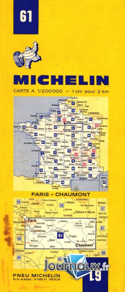 Paris - Chaumont année 1972 n° 61 2026-09-28
