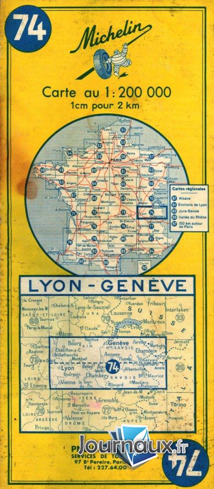 Lyon - Genève année 1970 n° 74 2024-09-07
