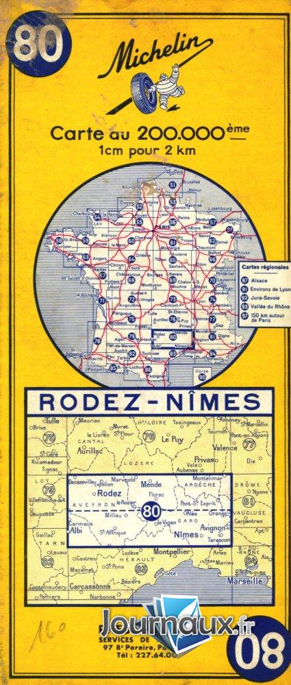 Rodez - Nîmes année 1968 n° 80 2024-12-24