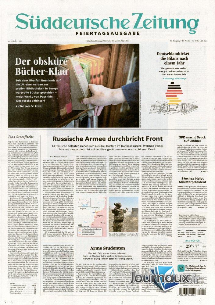 Süddeutsche Zeitung - 24 Janvier 2022