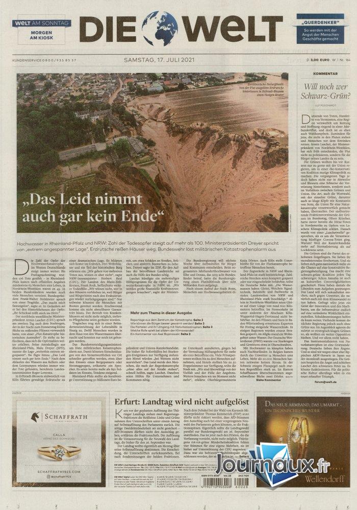 Die Welt  n° 717 2021-07-19
