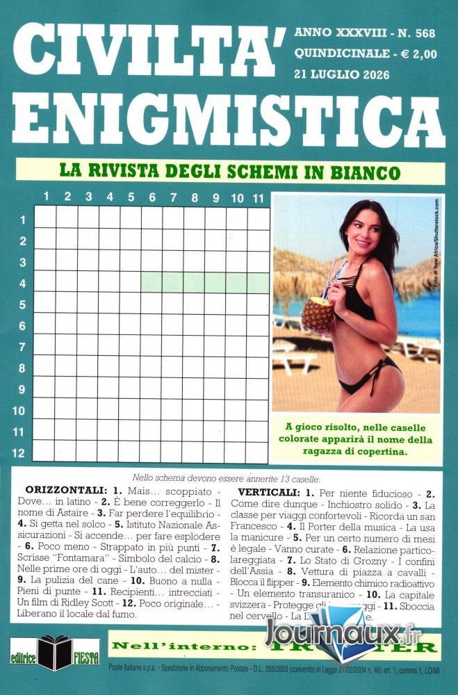 Civilta' Enigmistica n° 567 2026-07-03