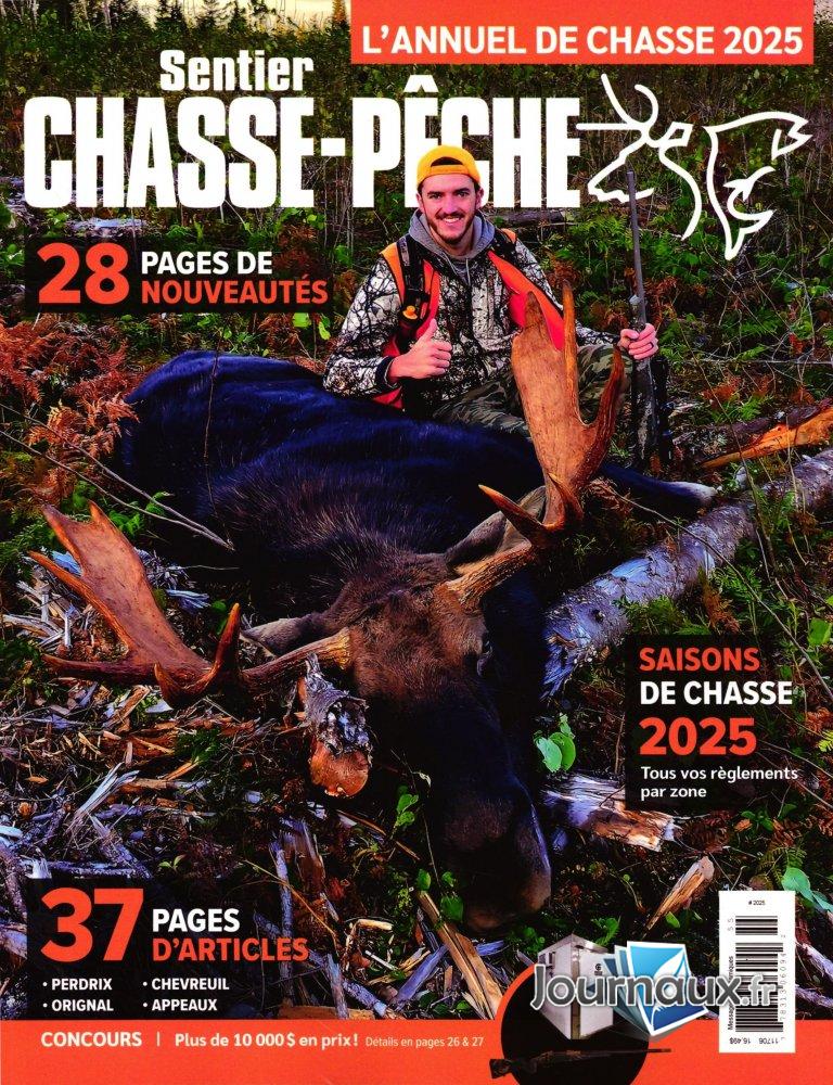 Guide l'annuel de la chasse 2025 sentier chasse-pêche n° 2555 2025-11-05