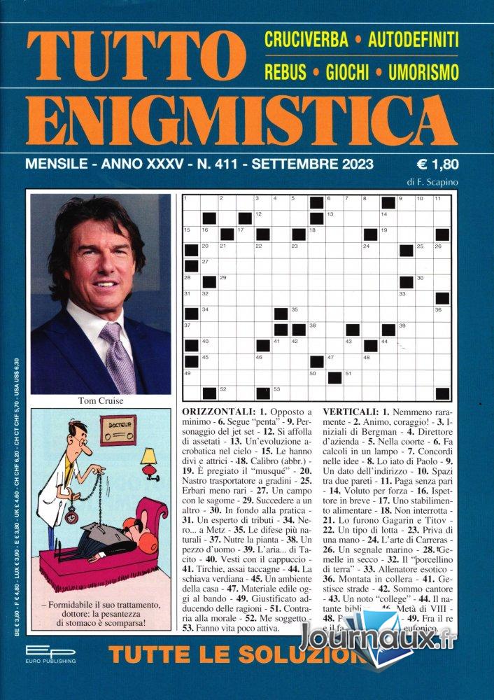 Tutto Enigmistica  n° 411 2023-09-06