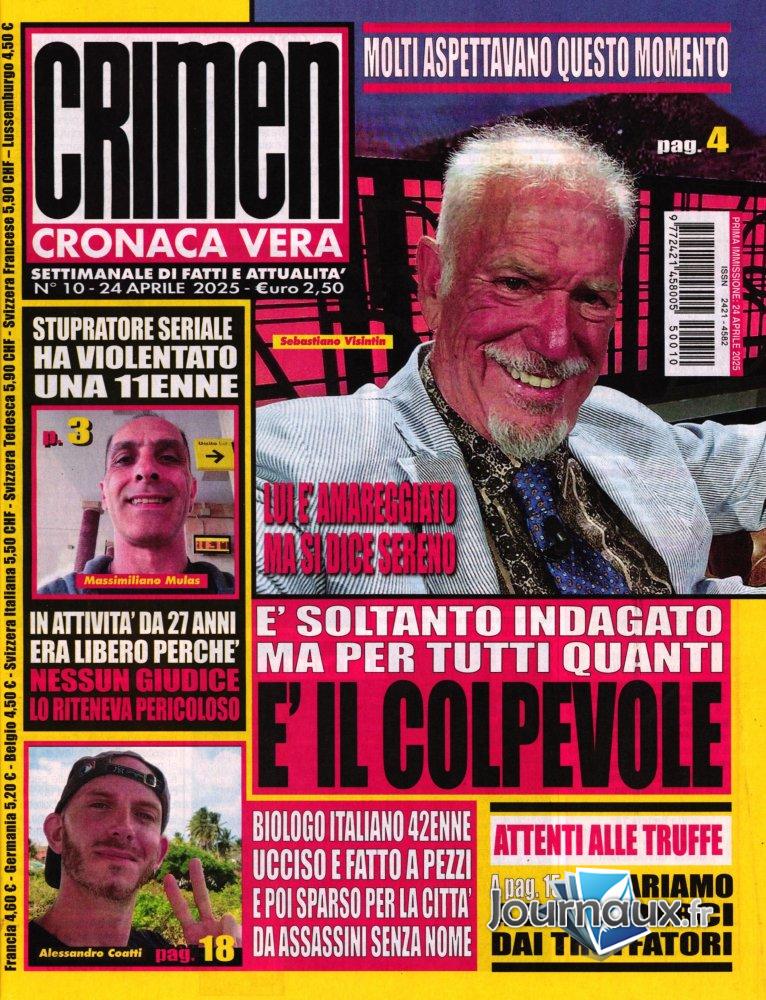 Crimen Cronaca Vera n° 2710 2025-04-30