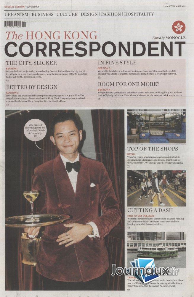 Monocle Hong Kong  n° 2601 2026-04-02