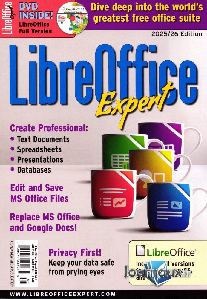 LIBRE OFFICE EXPERT n° 2025 2025-09-17