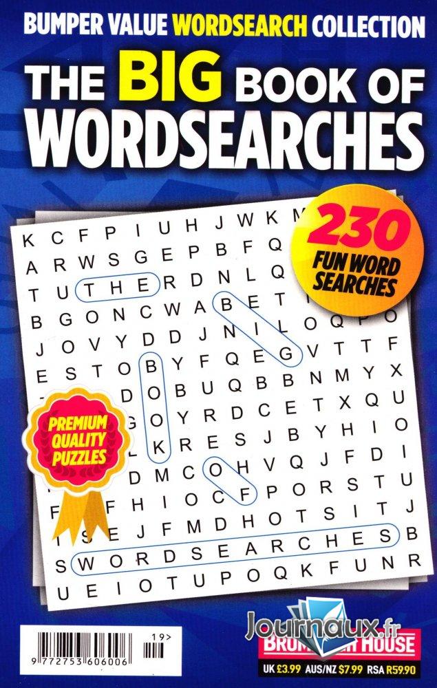 THE BIG BOOK OF WORDSEARCHES n° 18 2025-10-08