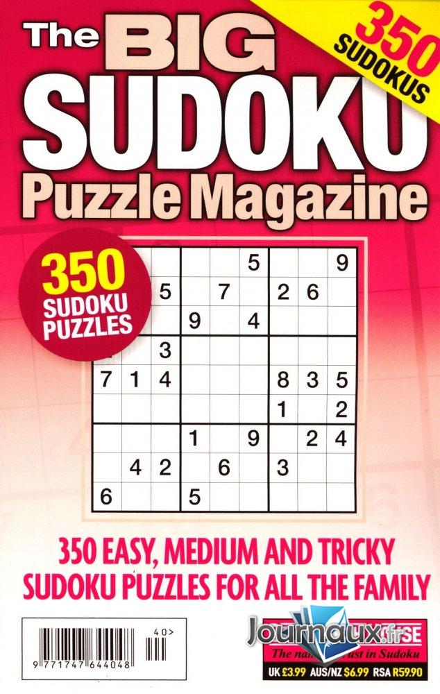 THE BIG SUDOKU PUZZLE MAGAZINE n° 139 2025-10-08