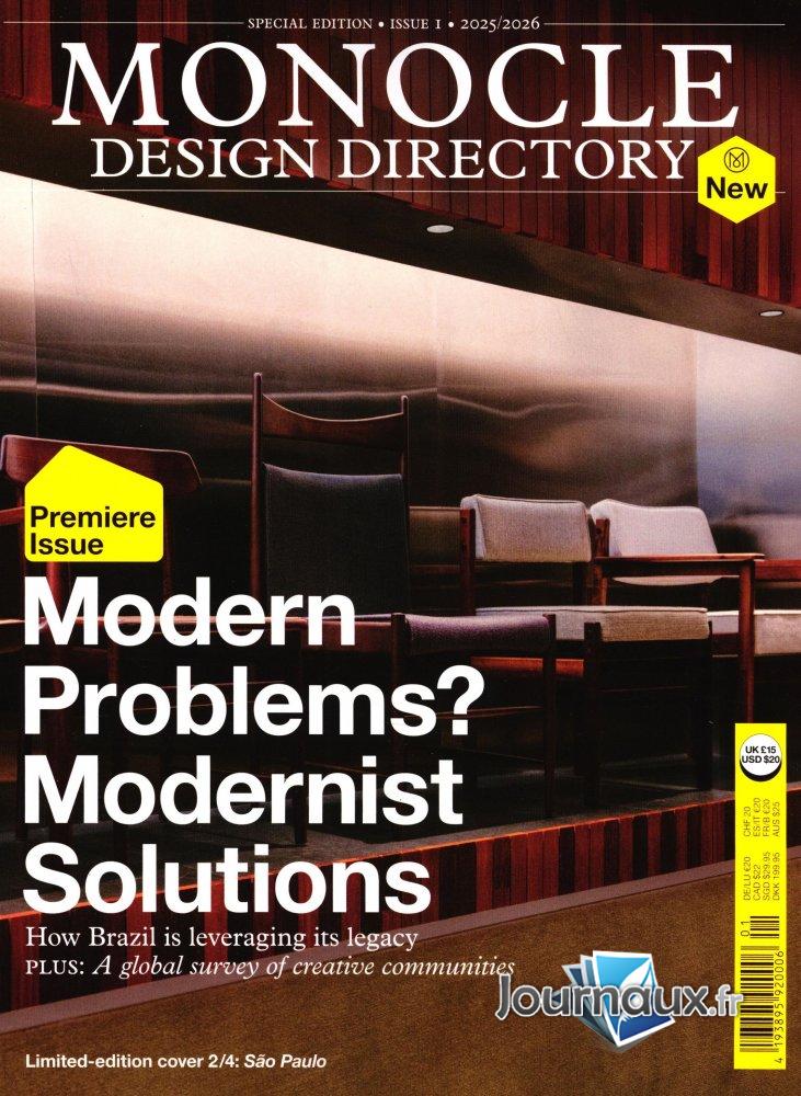 MONOCLE DESIGN DIRECTORY n° 2501 2025-10-25