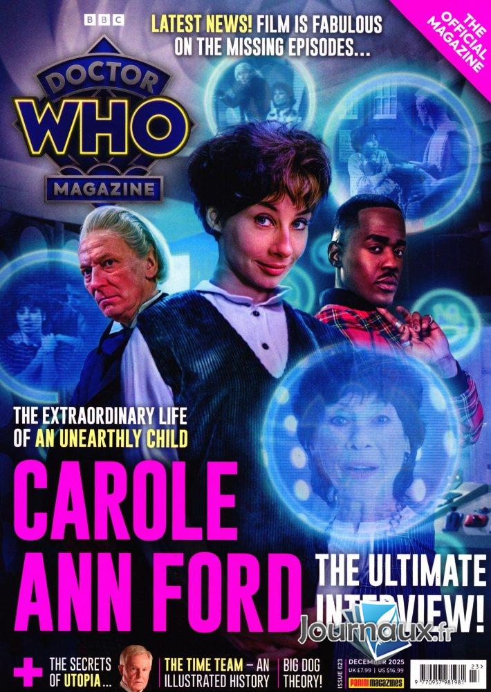 DOCTOR WHO MAGAZINE n° 622 2025-10-18