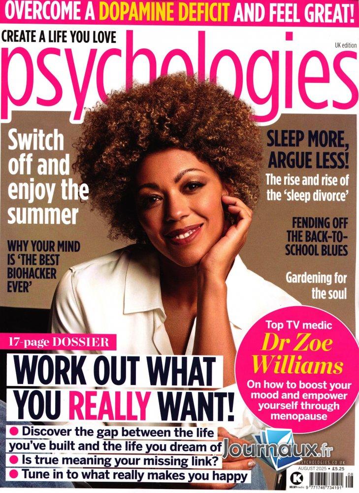 Psychologies GB n° 2508 2025-08-16