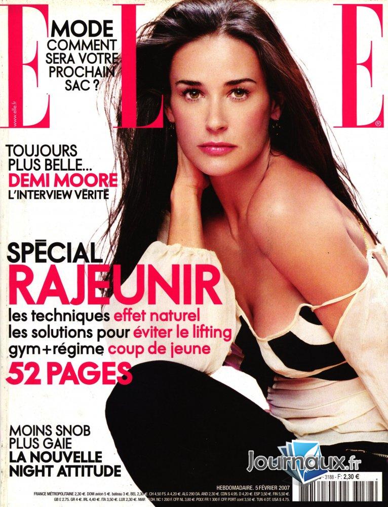 Elle du 05-02-2007 Demi Moore n° 3188 2023-04-25