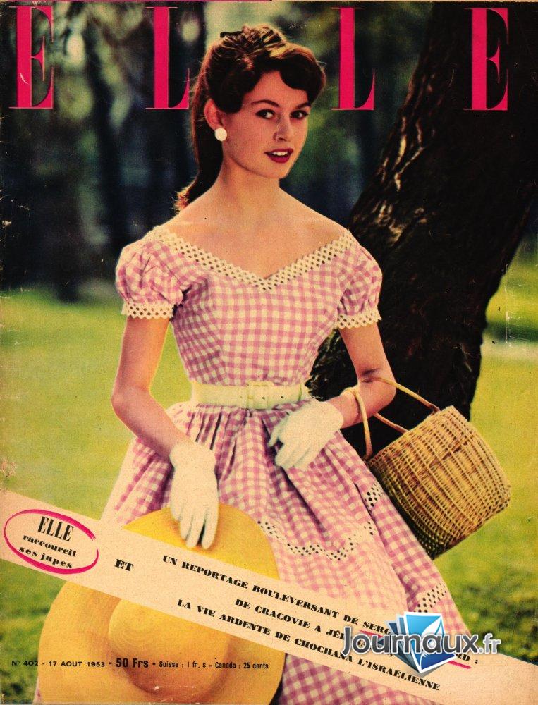 Elle du 17-08-1953 Brigitte Bardot n° 402 2023-04-25