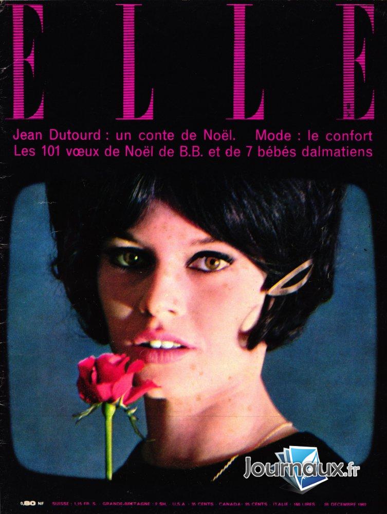 Elle du 28-12-1962 Brigitte Bardot n° 888 2023-04-25