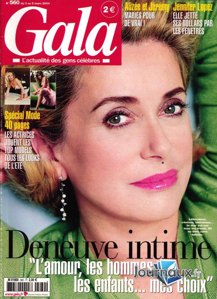 Gala du 3 mars 2004 Catherine Deneuve n° 560 2024-05-17