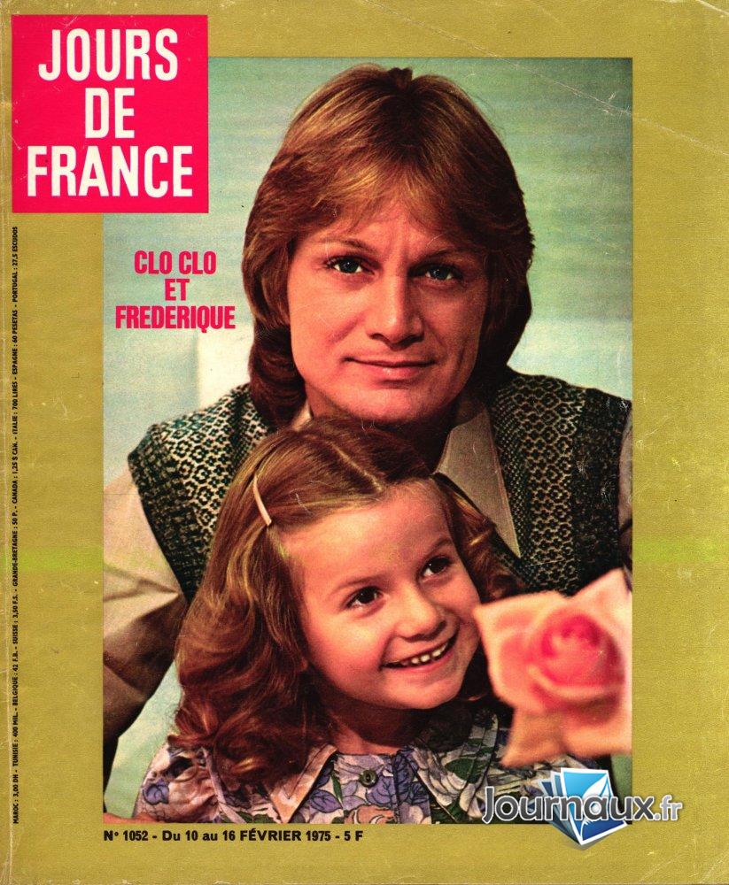Jours de France 10-02-1975 Claude Francois