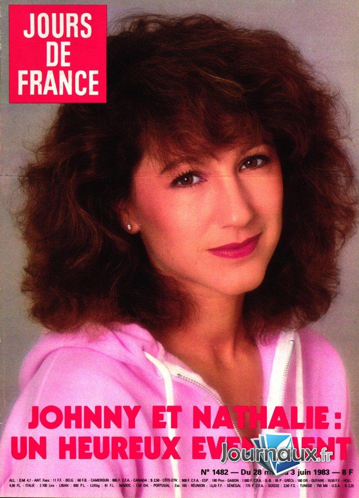 Jours de France du 28-05-1983 Johnny / Baye 