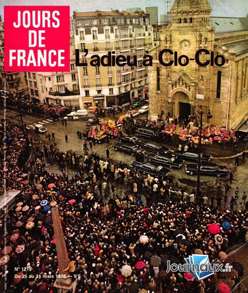 Jours de France du 25-31 Mars 1978 n° 1215 2021-02-24