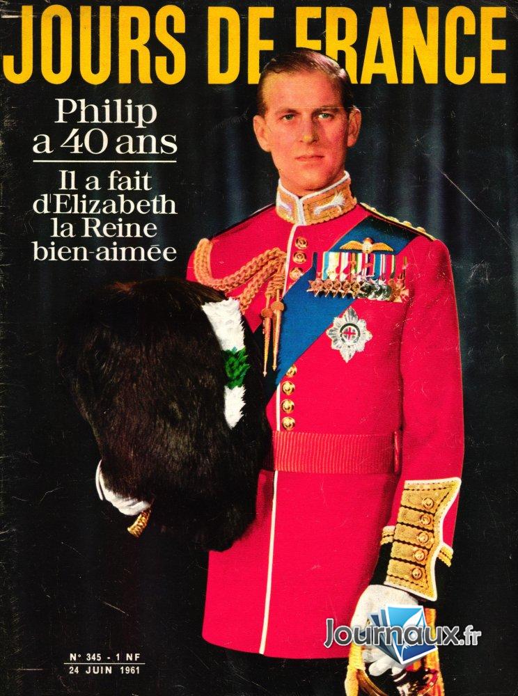 Jours de France du 24 06 1961 Philip 
