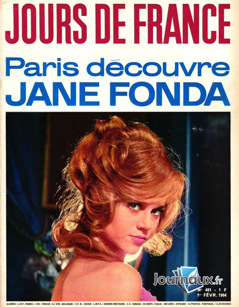 Jours de France du 01-02-1964 Jane Fonda 