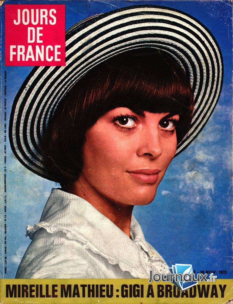 Jours de France du 28 Novembre 1972 n° 936 2021-04-26
