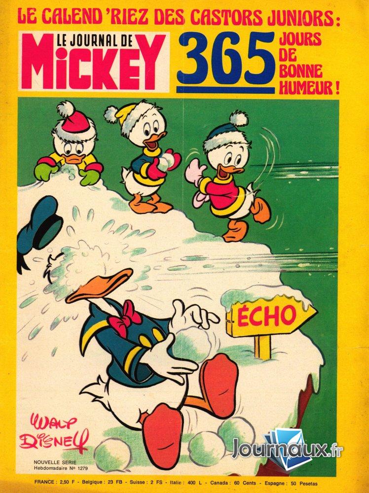 Le Journal de Mickey du 2 Janvier 1977 n° 1279 2025-10-23
