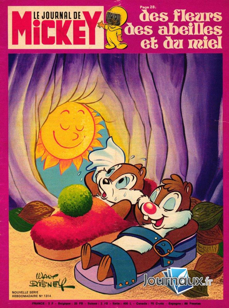 Le Journal de Mickey du 4 septembre 1977 n° 1314 2025-09-15