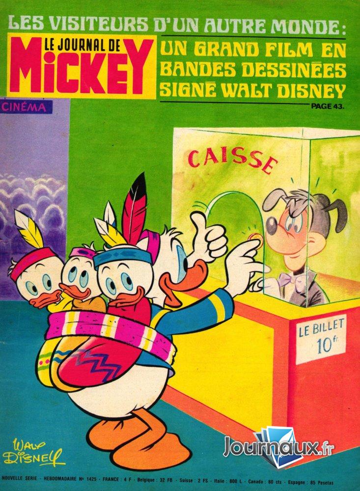 Le Journal de Mickey du 21 octobre 1979 n° 1425 2026-09-19