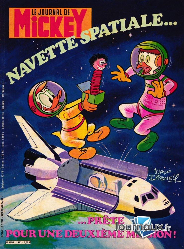Le Journal de Mickey du 30 août 1981 n° 1522 2026-09-17