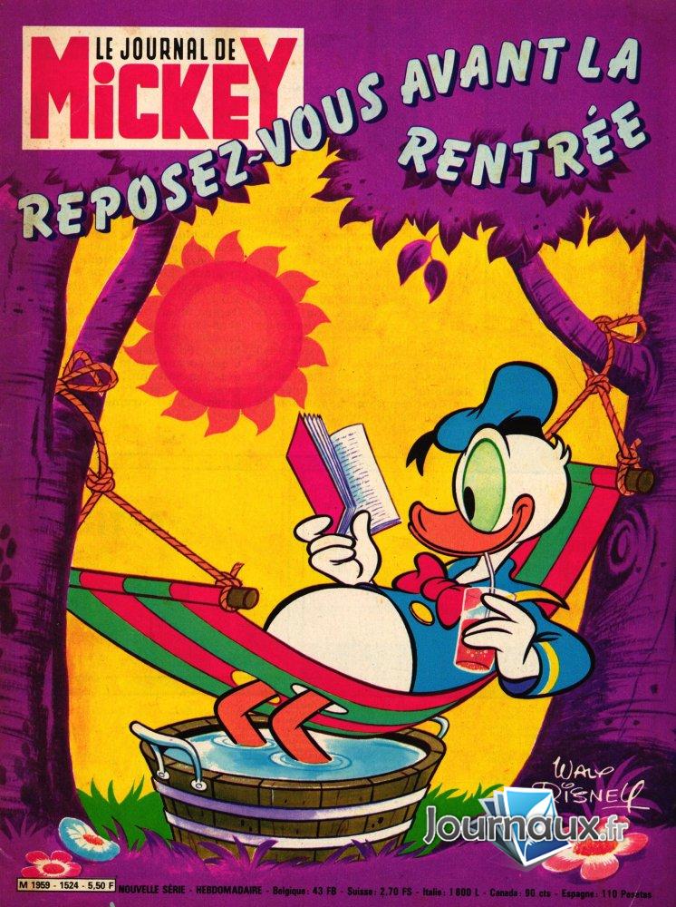Le Journal de Mickey du 13 septembre 1981 n° 1524 2026-09-17