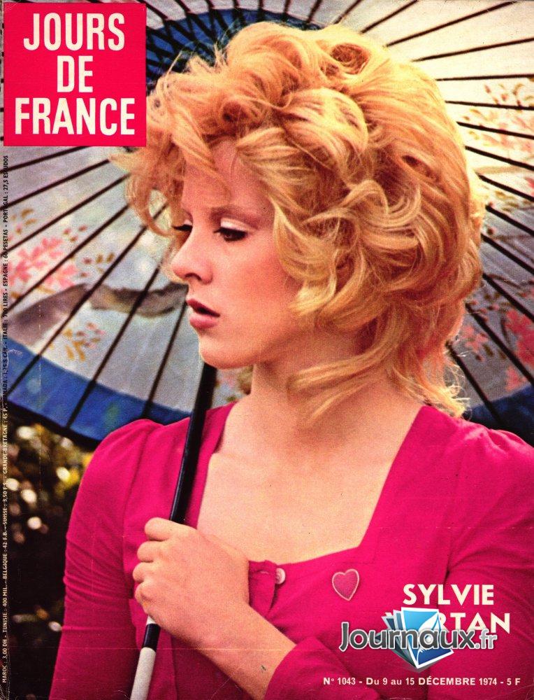 Jours de France du 9 au 15 décembre 1974 - Sylvie Vartan n° 1043 2026-01-29
