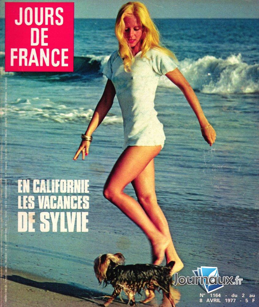 Jours de France du 2 au 8 avril 1977 - Sylvie Vartan  n° 1164 2026-01-29