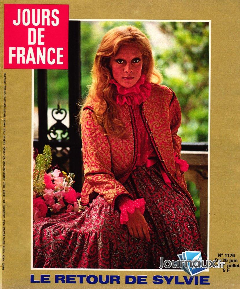 Jours de France du 25 juin au 1 juillet - Sylvie Vartan  n° 1176 2026-01-29
