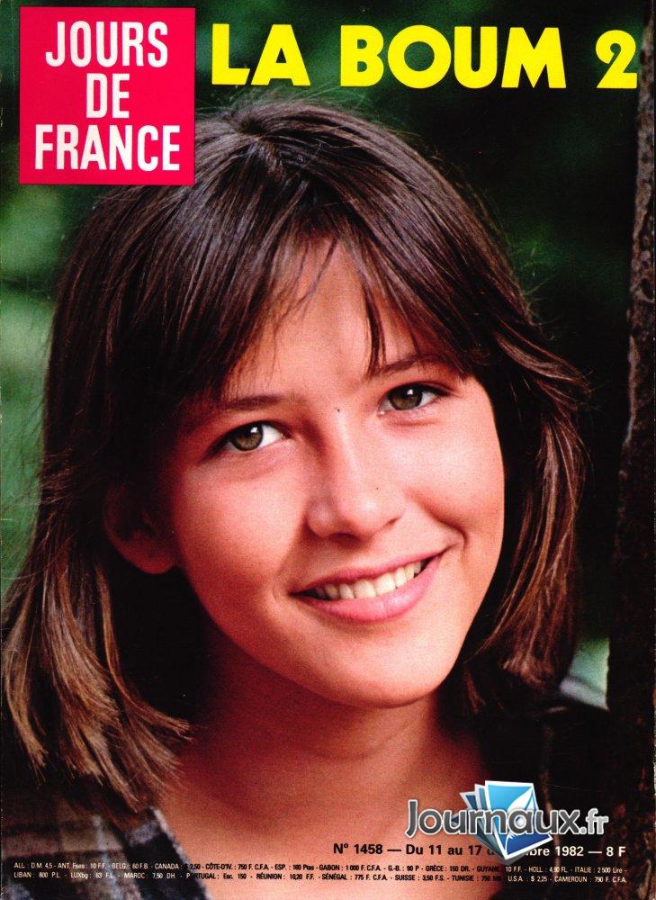 Jours de France du 11 au 17 décembre 1982 Sophie Marceau