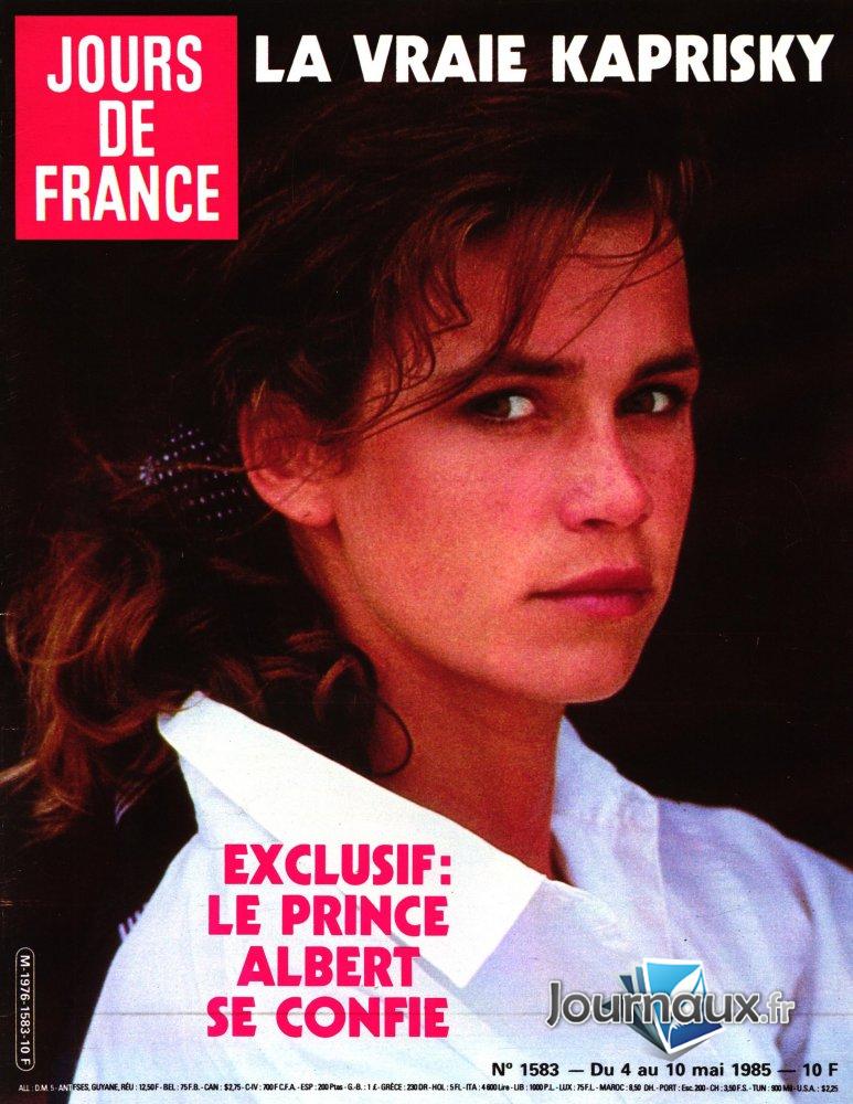 Jours de France du 4 au 10 Mai 1985  - Kaprisky n° 1583 2025-01-18