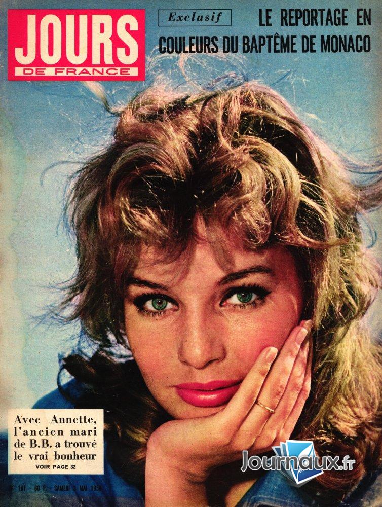 Jours de France du 3 Mai 1958 - Annette  n° 181 2024-12-18