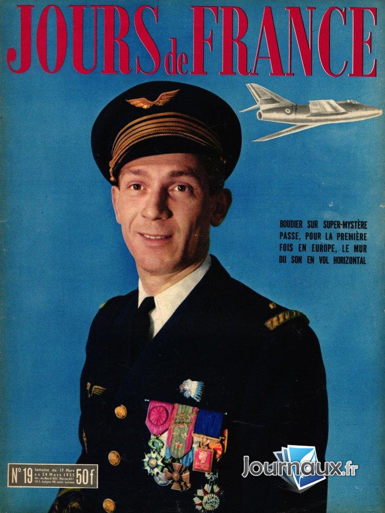 Jours de France du 17 au 24 Mars 1955 - Boudier n° 19 2025-01-07