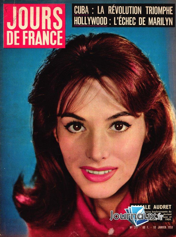 Jours de France du 10 Janvier 1959  - Pascale Audret n° 217 2025-01-04