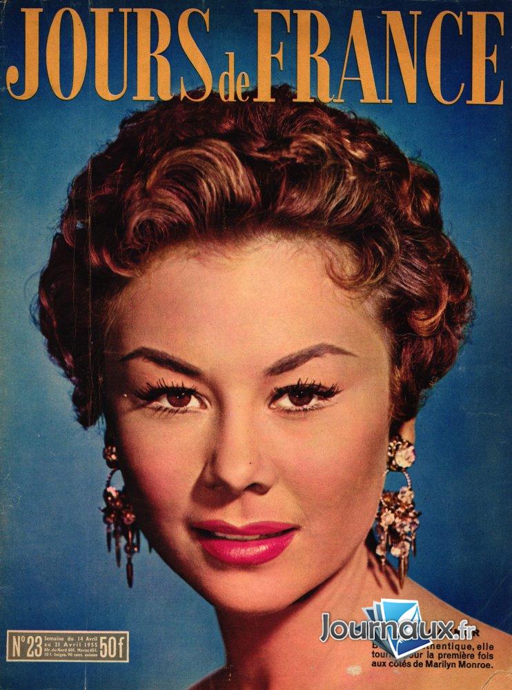 Jours de France du 14 au 21 Avril 1955 - Mitzi Gaynor  n° 23 2024-12-21