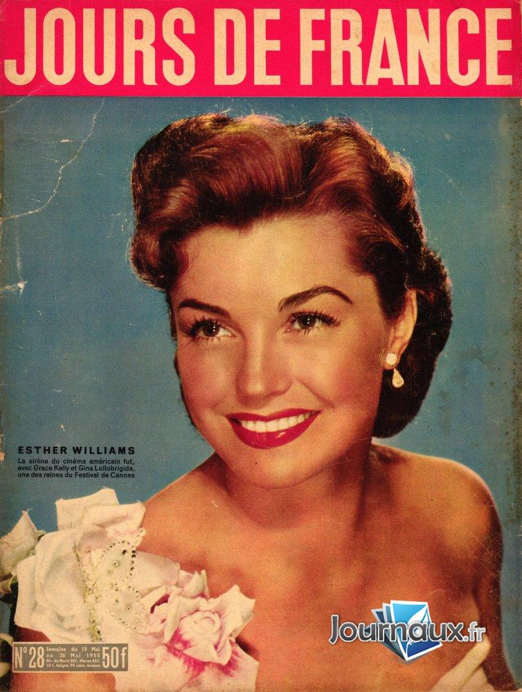 Jours de France du 19 au 26 Mai 1955 - Esther Williams  n° 28 2024-12-21